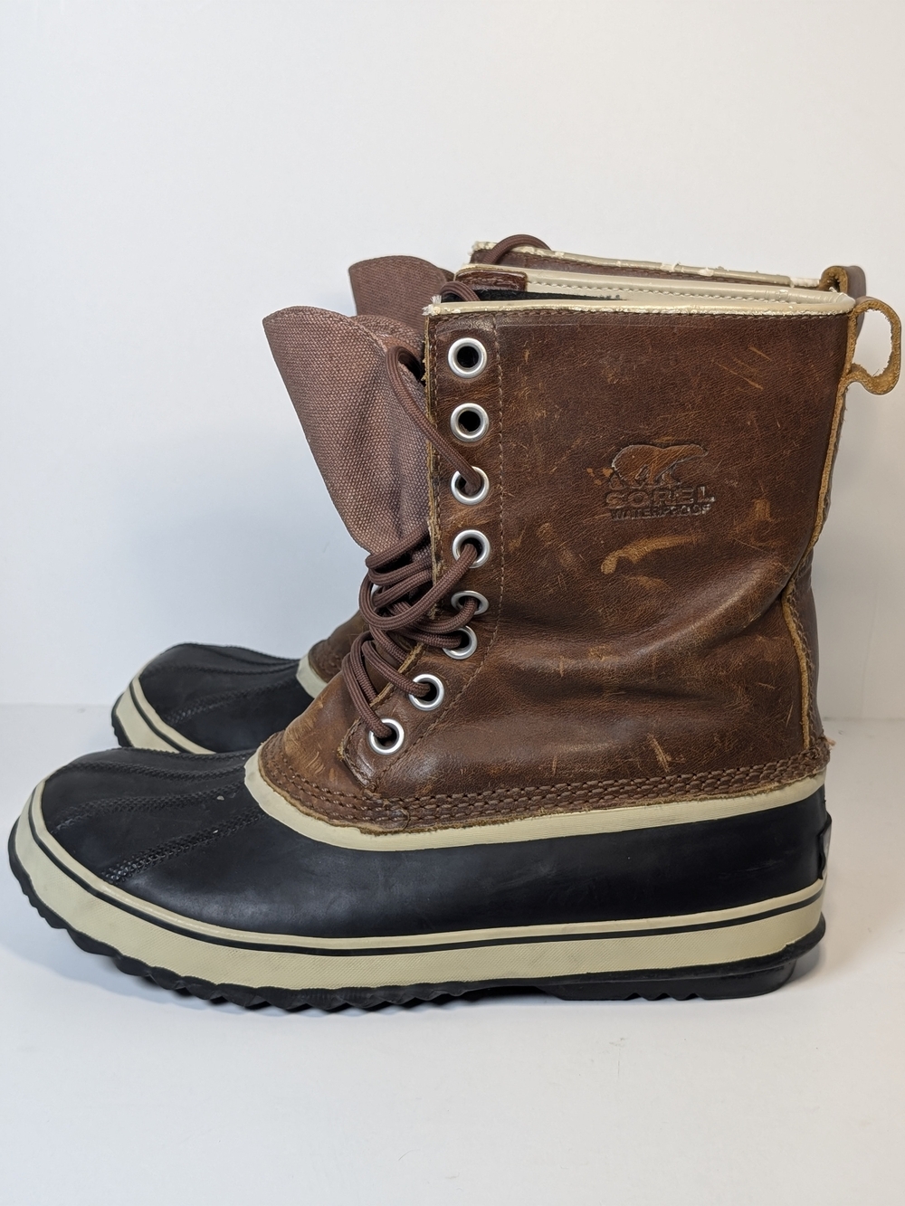 Sorel 1964 Premium LTR Waterproof Leather Winter Snow Boots Women's Size 10